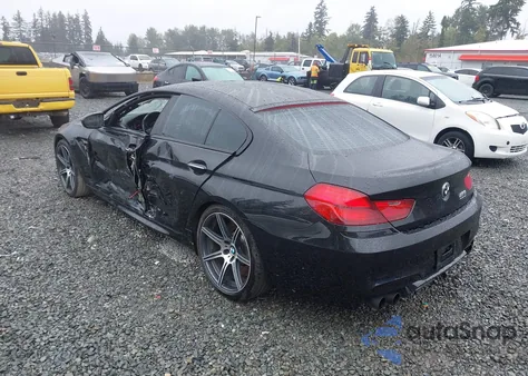 2014 BMW M6 Gran Coupe Gran Coupe z USA, uszkodzony, nr VIN WBS6C9C5XED466881